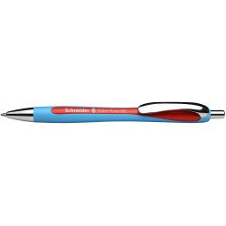 Schneider Rave Retractable Ballpoint Pen XB (Extra Bold, Red)